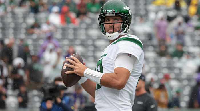 Former Jets quarterback Joe Flacco could be an option to replace Aaron Rodgers.